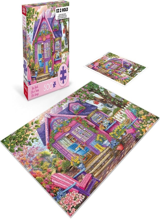 سيكو أحجية الصور المقطوعة Ceaco - Chris Bigelow - She She Shed - 500 قطعة كبيرة الحجم - Image 4